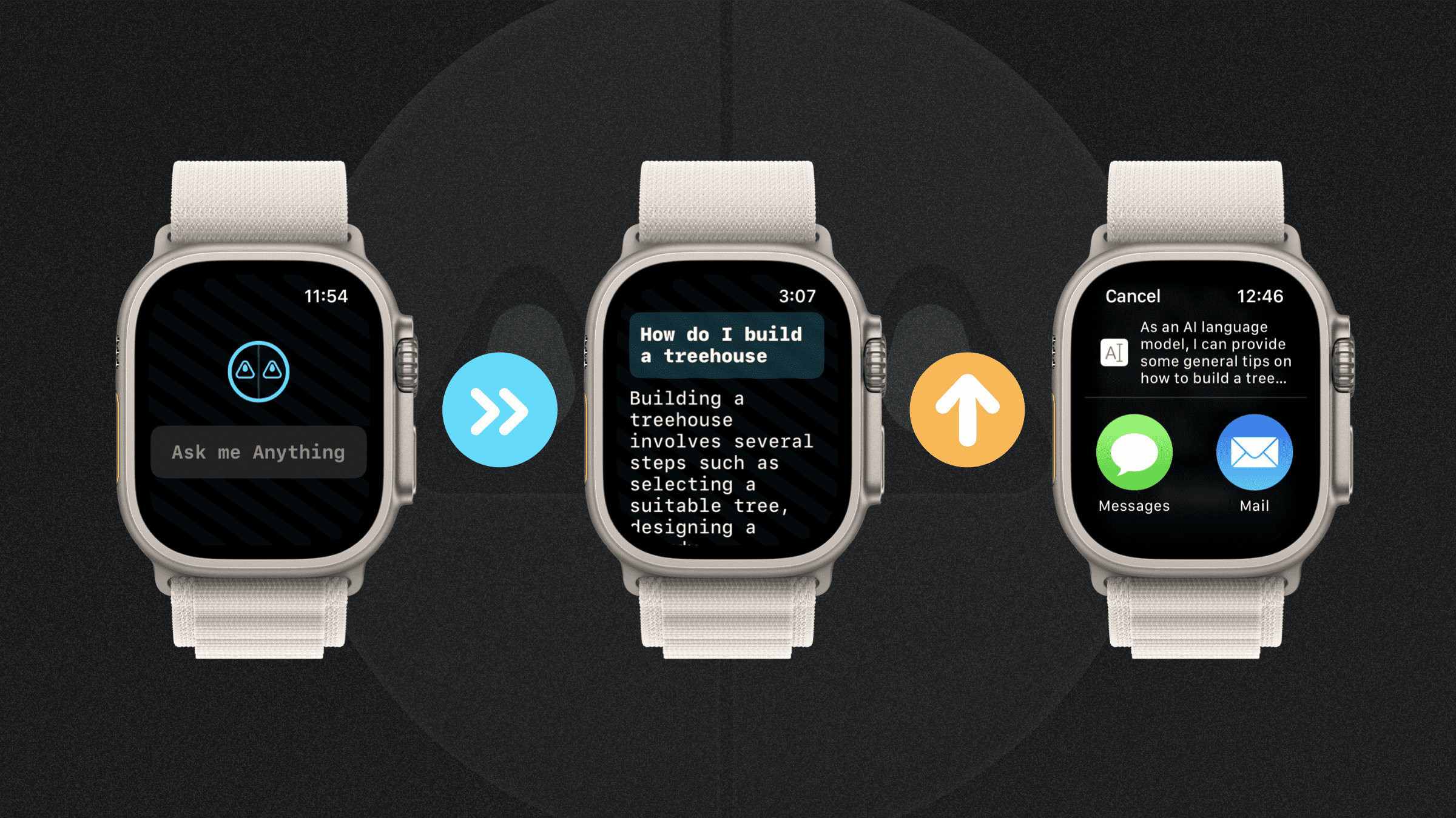 How to use ChatGPT on Apple Watch - Petey