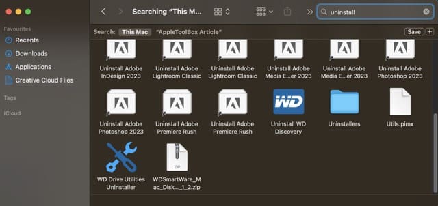 Uninstall Apps Mac Screenshot