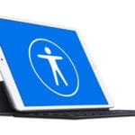 iPad Accessibility Header