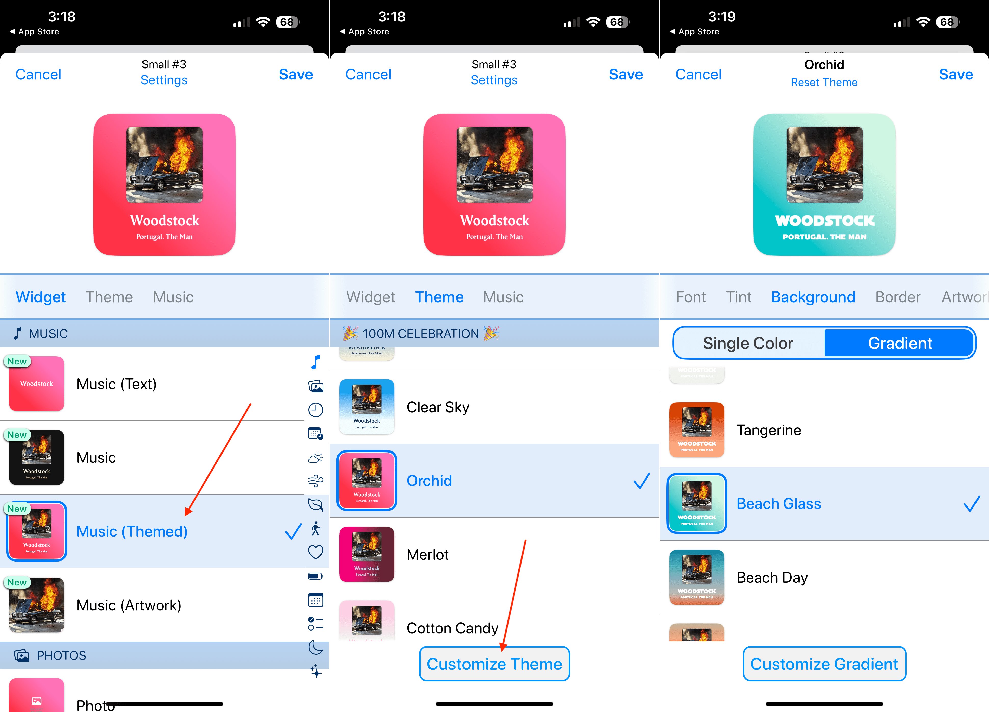 How to create custom music widgets on iPhone and iPad - 2