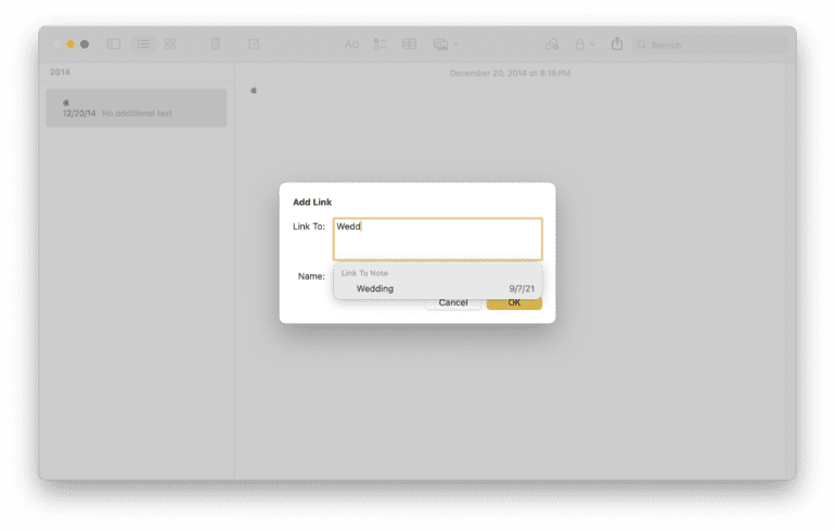 How to Link Related Notes on iPhone, iPad, and Mac - AppleToolBox