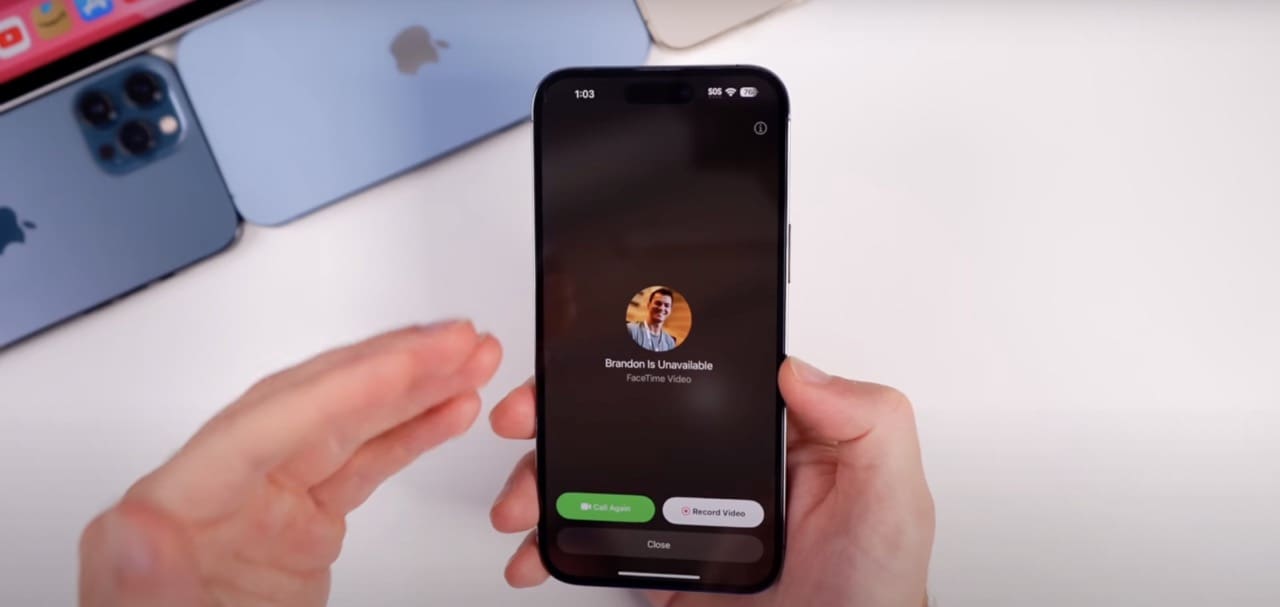 Record a call on FaceTime in iOS 17