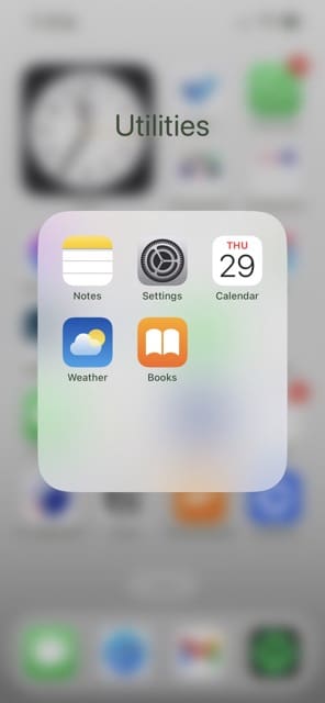 Reopen the Settings app to get back to Screen Time