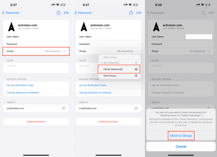 How to Use Family Passwords on iPhone With iOS 17 - AppleToolBox