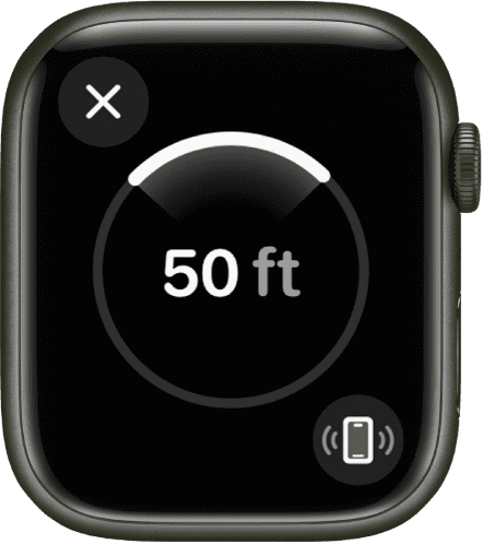 How to Find Your iPhone With Apple Watch Using Precision Finding - 3