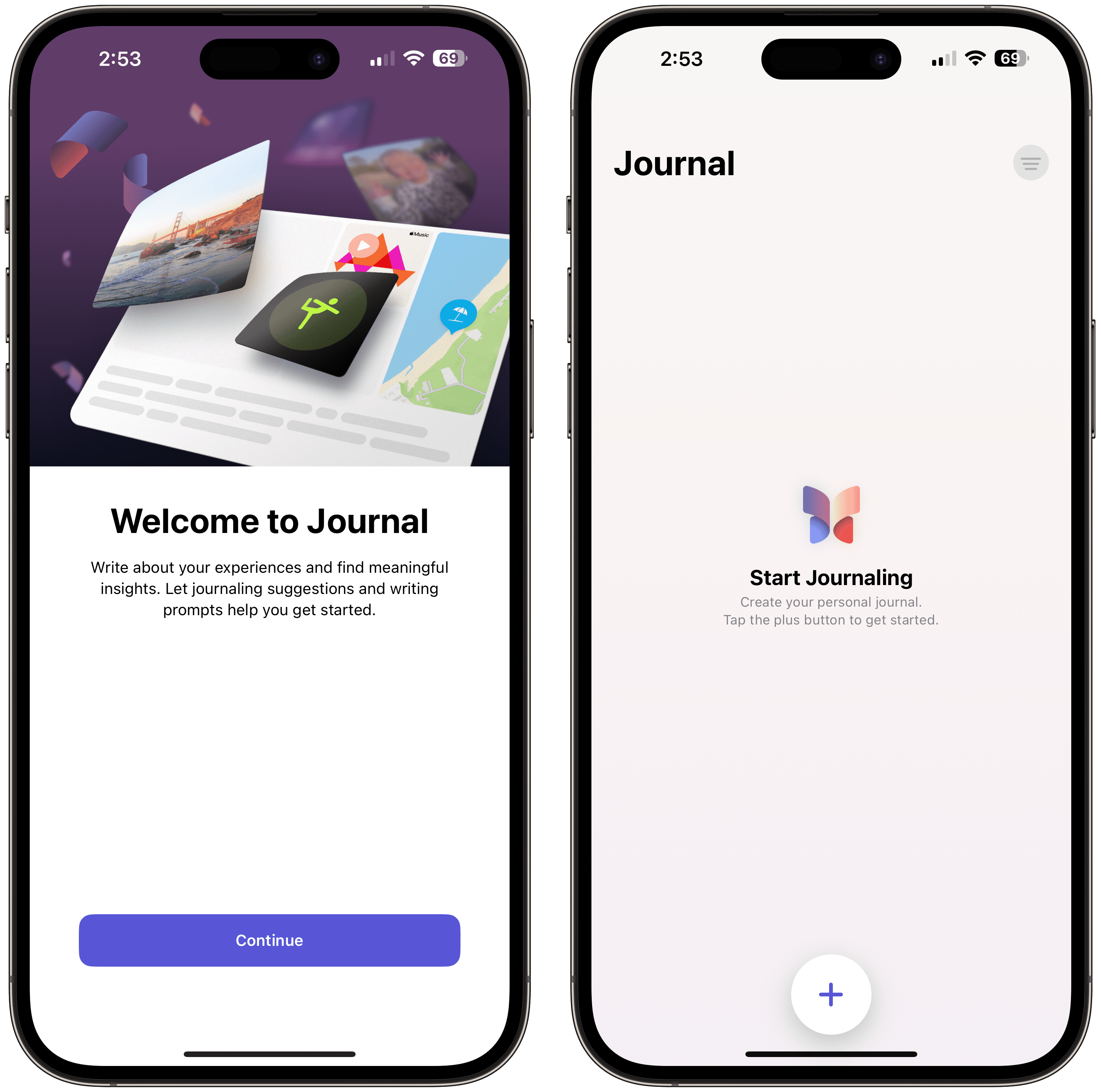 How to Use Journal on iPhone and iPad - 1