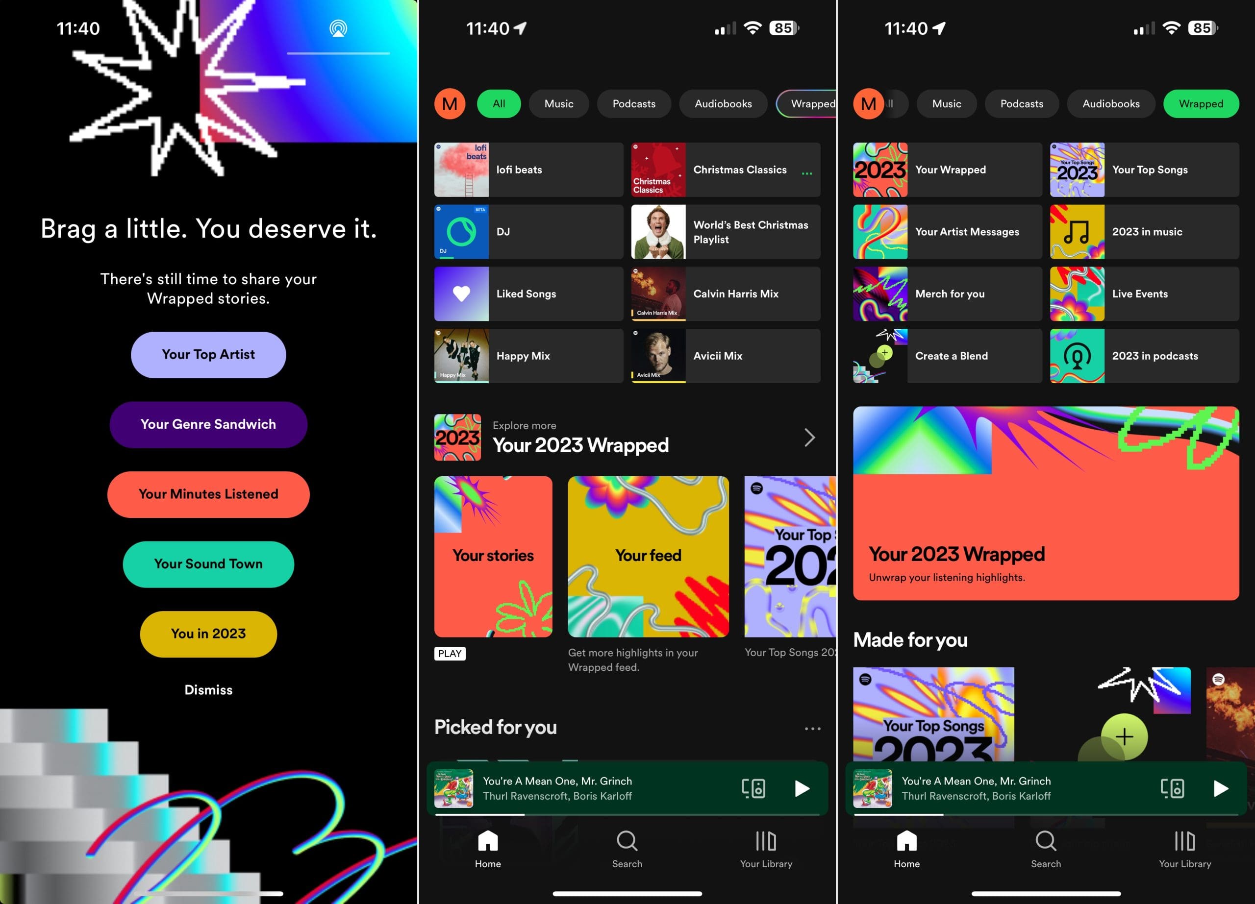 How to find Spotify Wrapped 2023 on iPhone