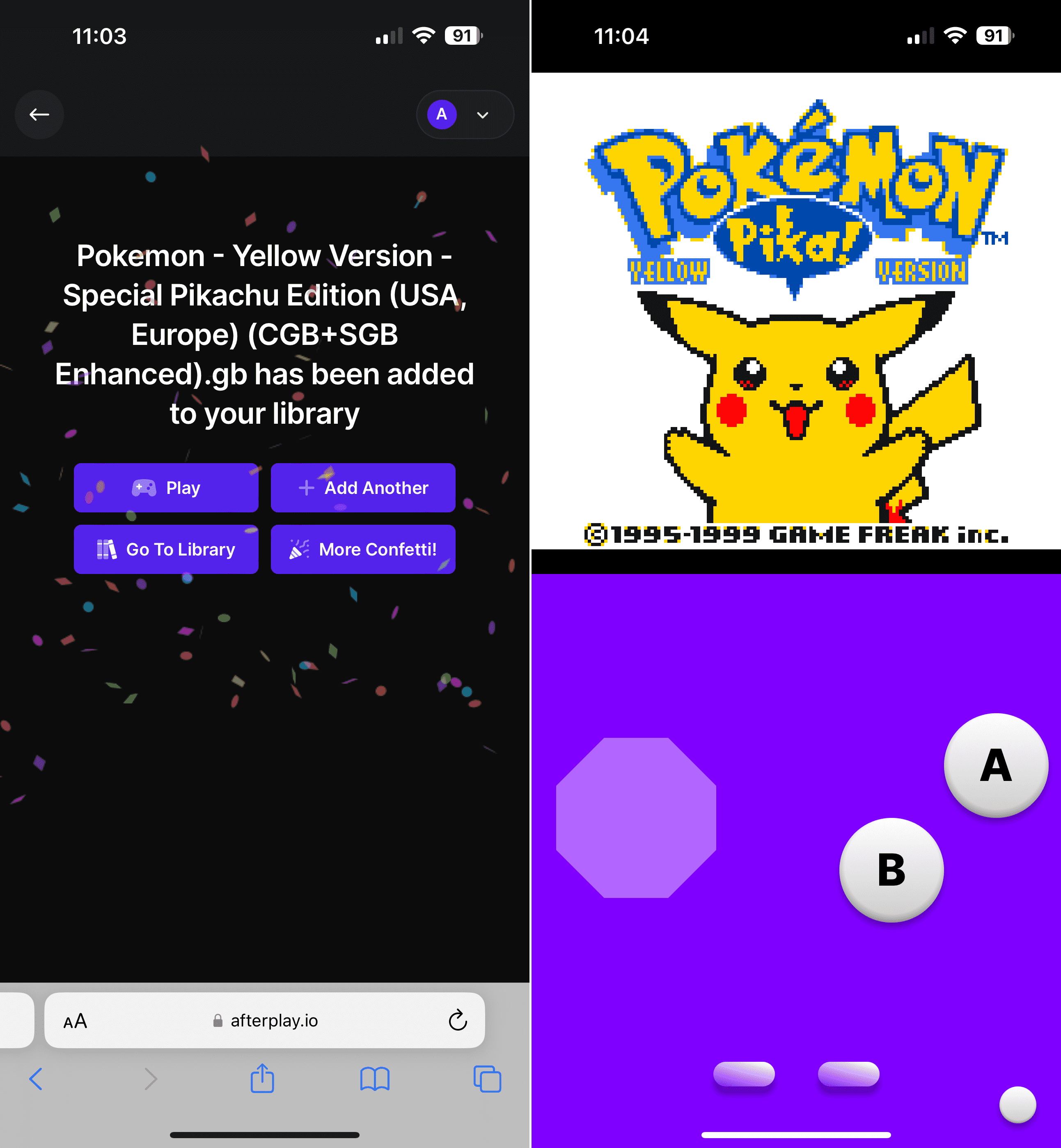 Use Emulator to Play Pokemon on iPhone - Afterplay - 3