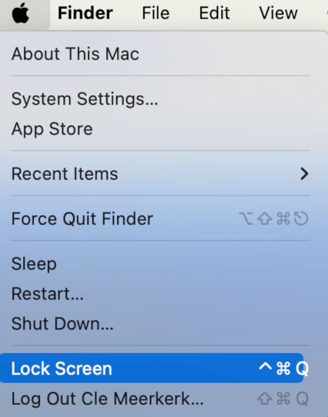 How to Lock the Keyboard on a Mac 1