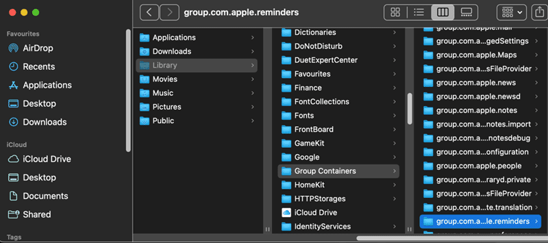 macOS-Reminders-Folder