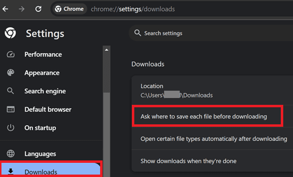  Chrome-ask-where-to-save-each-file-before-downloading