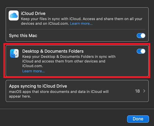 Disable-iCloud-Sync-Desktop-and-Documents