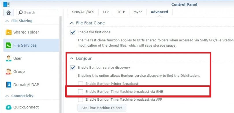 Enable-Bonjour-discovery-by-SMB-Synology