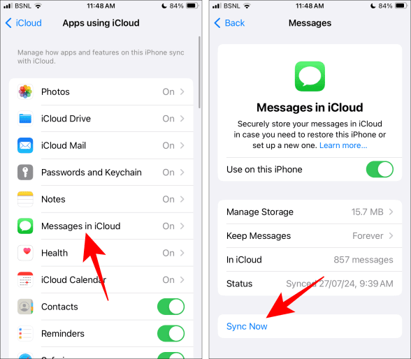Fix: Syncing With iCloud Paused on Messages on iPhone - AppleToolBox