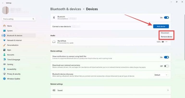 how to connect apple airpods to windows 10 laptop
