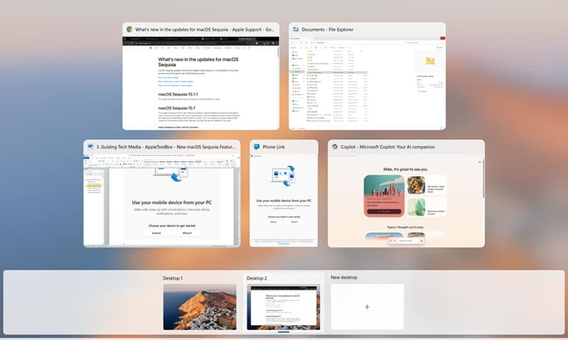 New macOS Sequoia Features That Are Already in Windows 11 3