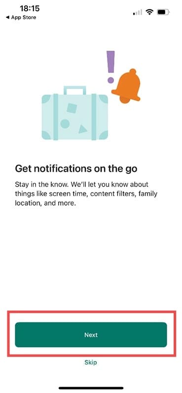 iphone microsoft family safety app 5