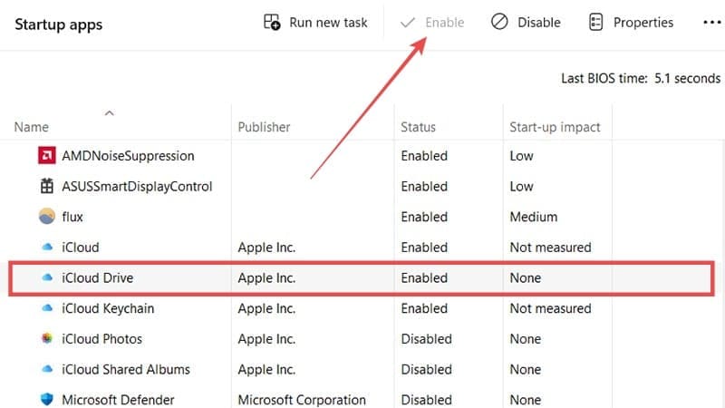 How to Fix iCloud Drive Not Syncing on Windows 11 10