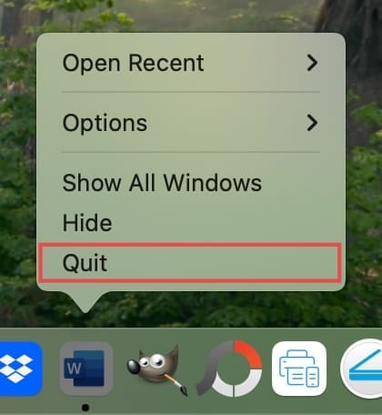 Microsoft Word Won’t Open on Mac 1