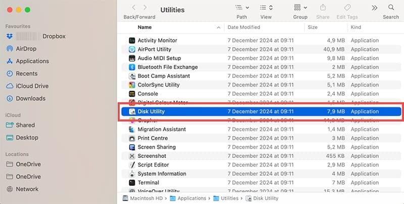 Microsoft Word Won’t Open on Mac 7