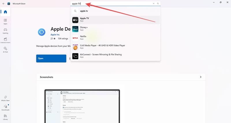 Steps to Sync Apple TV Shows to Your Windows PC 2