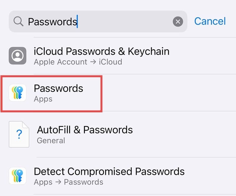 How to Transfer iPhone Passwords to an Android Device 2