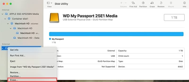 How to Format an External Hard Drive so It Works on Both Mac and Windows 2