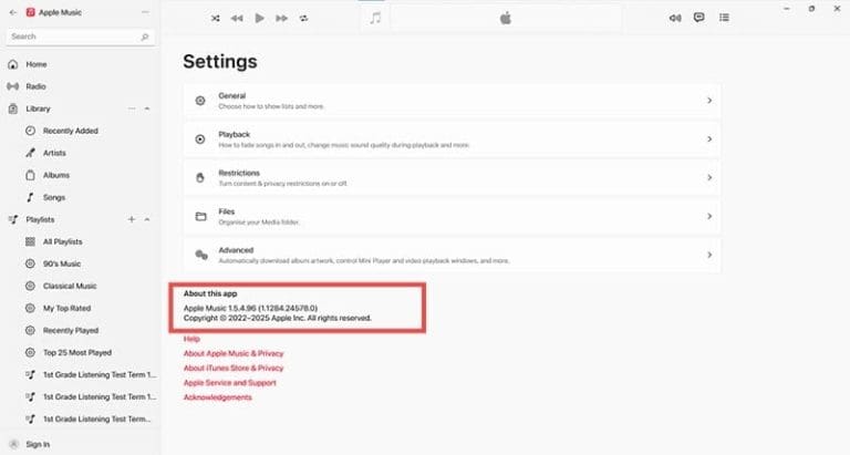 apple music windows 11 crashing