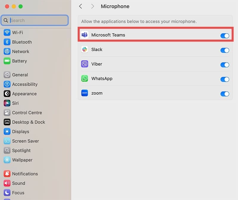 How to Share Screen on Teams on MacBook 5