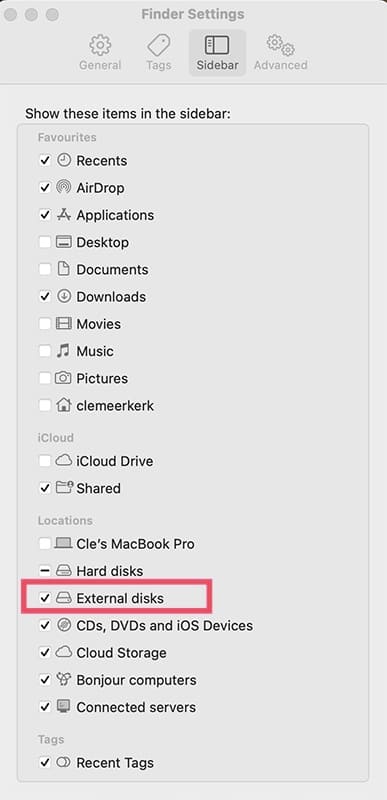 External Hard Drive Only Shows on Windows, Not Mac 3