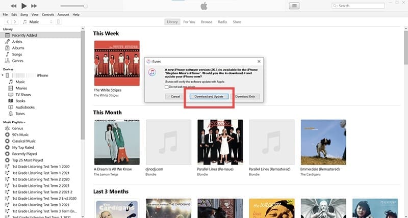 Apple Devices App on Windows Can’t Update iPhone What to Do 1
