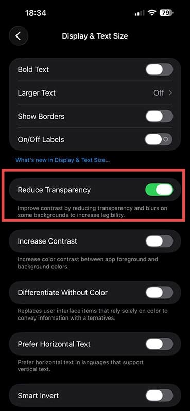 How to Change Liquid Glass on iOS 26 to the “Old Look” 3