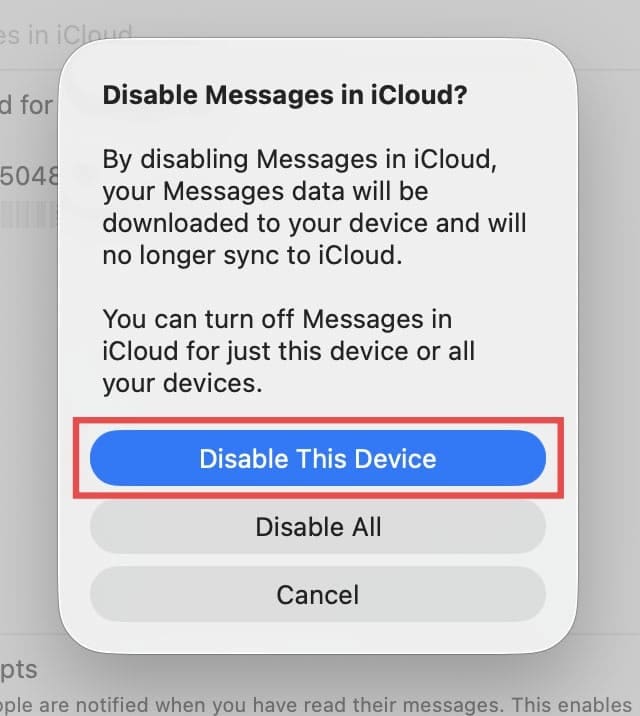 How to Delete Messages on Mac but Not on iPhone 5