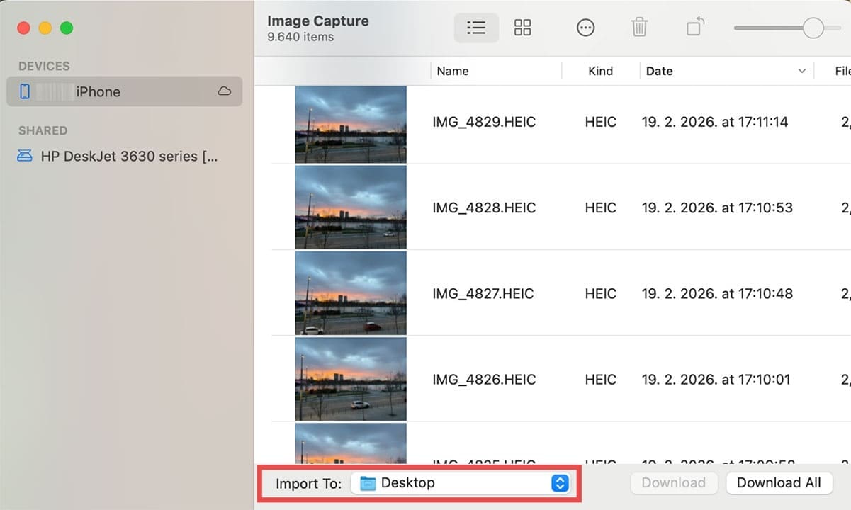 Different Ways to Import iPhone Photos to Mac 4