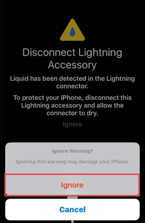 Liquid Detected on iPhone Here’s What to Do 3