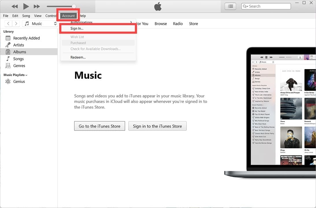 How to Export iTunes Library to New Computer 13