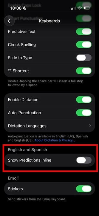 How to Disable Predictive Text in iOS 26 7