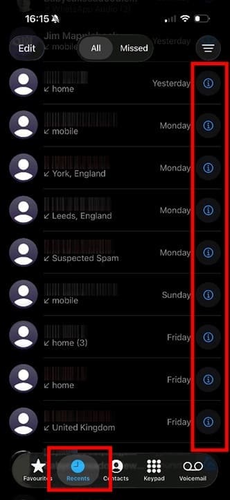 How to Manage Your iPhone Call Log 2