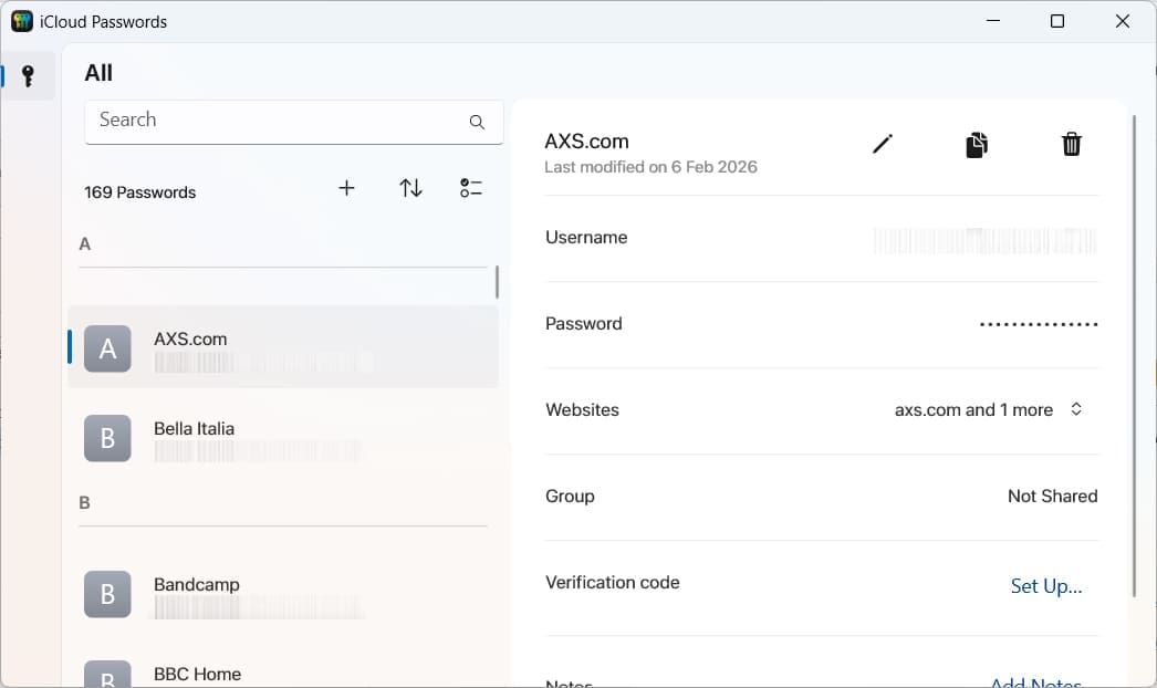 How to Set Up iCloud Passwords on a Windows PC 14