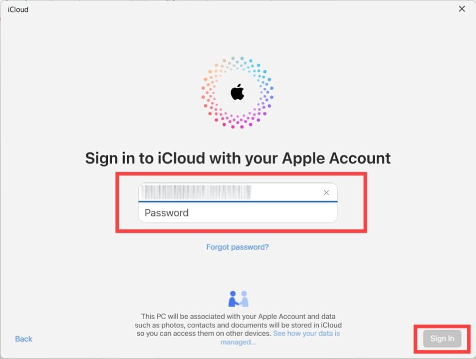 How to Set Up iCloud Passwords on a Windows PC 5