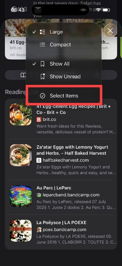 How to Get Rid of Reading List in Safari 7