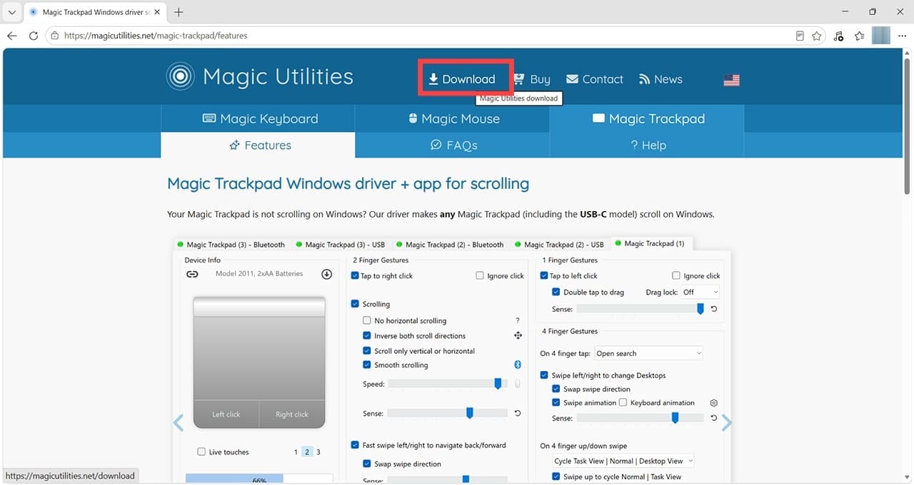 How to Get Native Multi-Touch Gestures on Windows 11 Using Apple’s Magic Trackpad 4