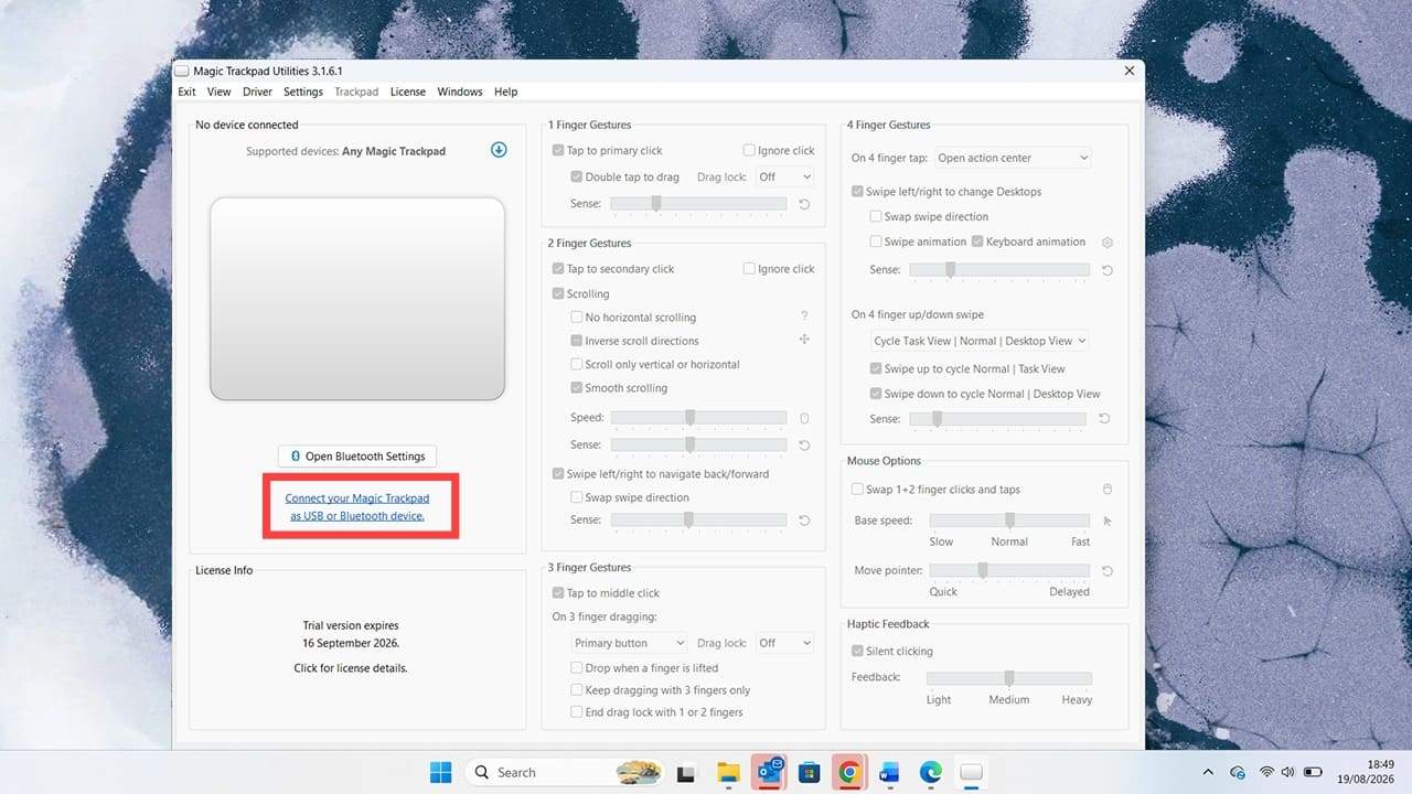 How to Get Native Multi-Touch Gestures on Windows 11 Using Apple’s Magic Trackpad 9