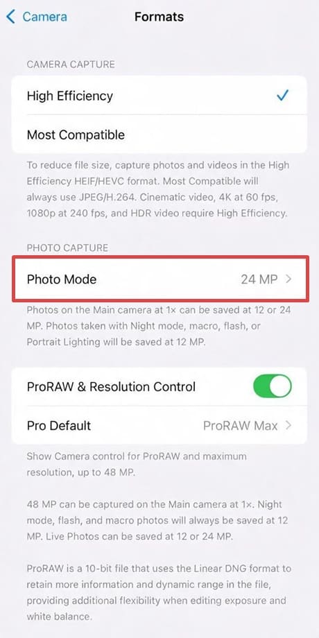 How to Keep Your iPhone’s Photo Sizes Under Control 2
