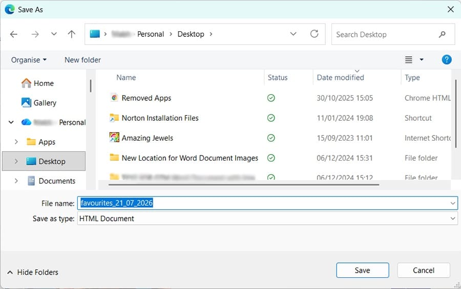 How to Share Safari and Edge Bookmarks Between Mac and Windows 8
