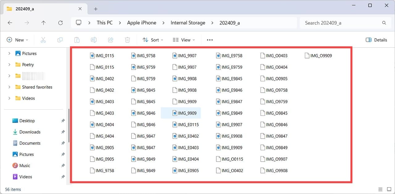 How to Access iPhone Files Directly From Windows File Explorer (Without iTunes) 7