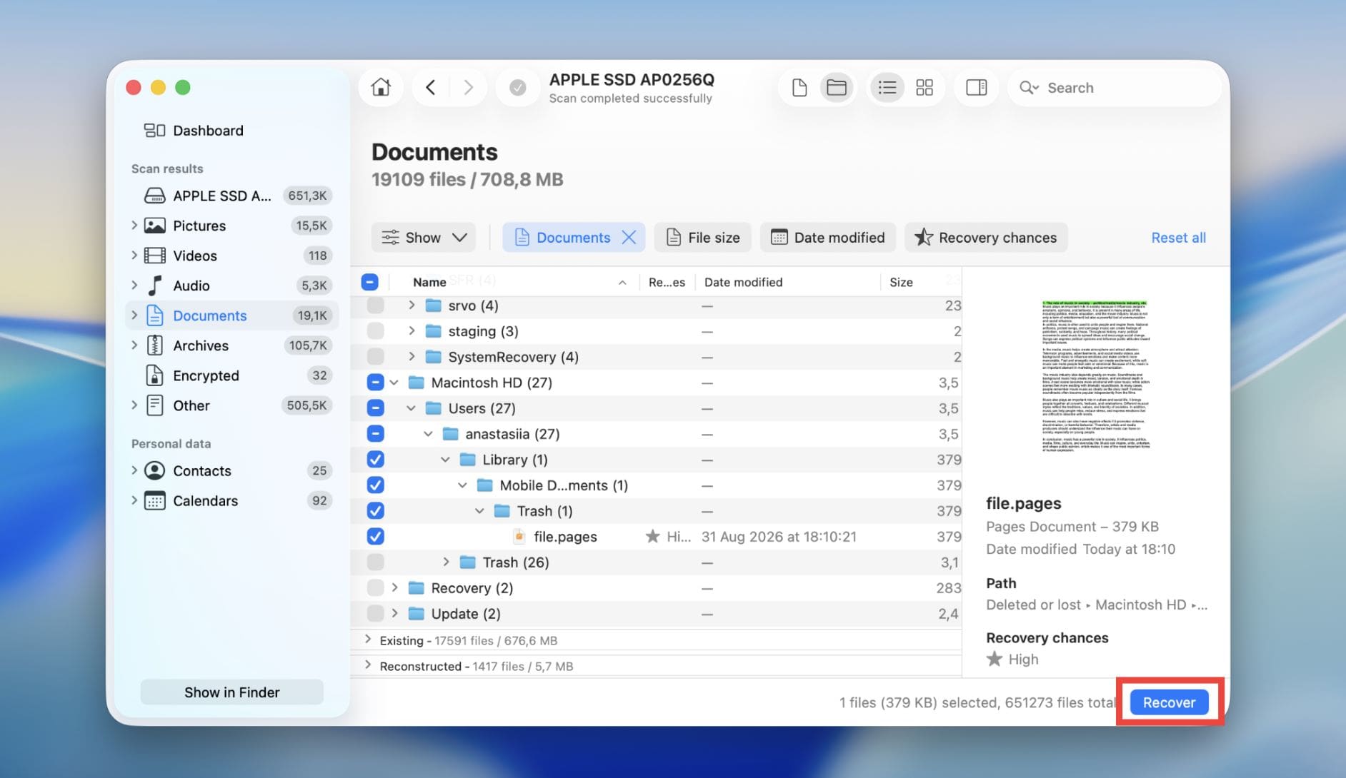recover mac