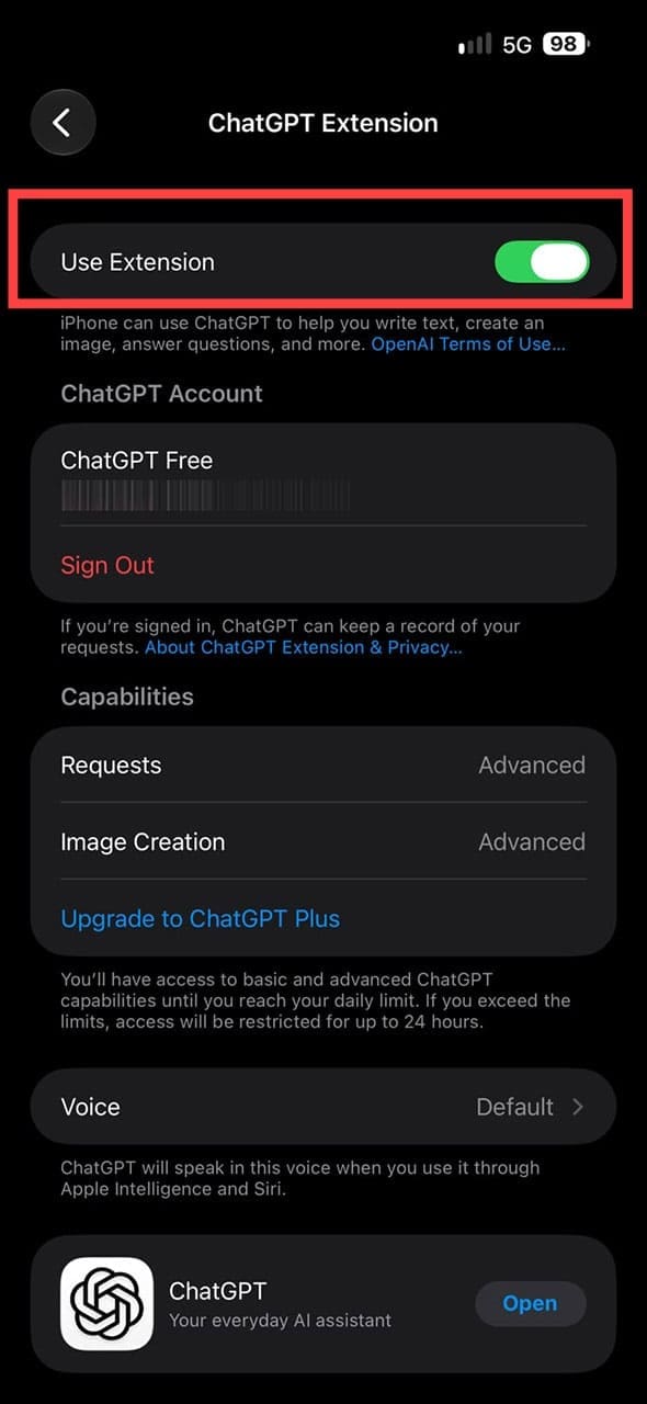How to Add ChatGPT to Messages on iPhone 8